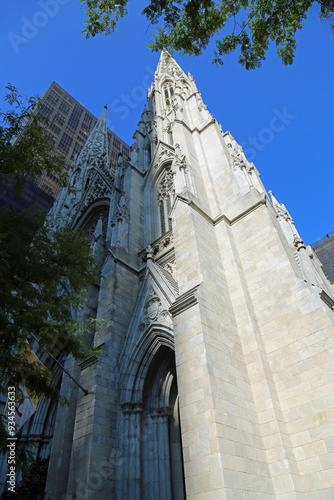 The cathedral vertical - St Patrick cathedral, New York City