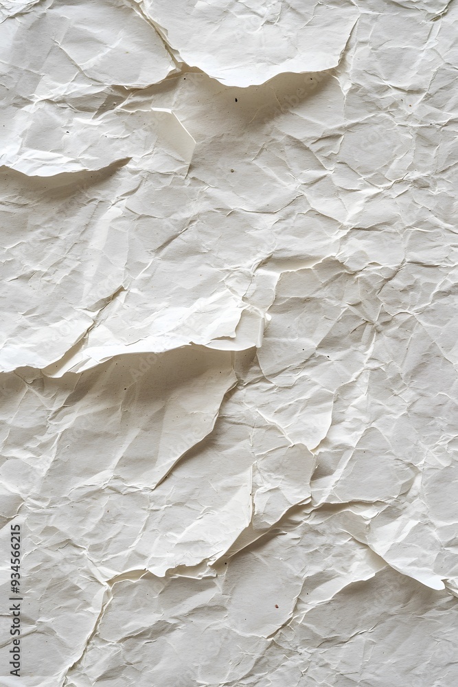 Close-up of white recycled paper texture AI generated illustration Close-up of white recycled paper texture AI generated illustration