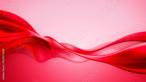 abstract red wave background illustration