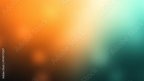 Teal orange black color gradient background texture
