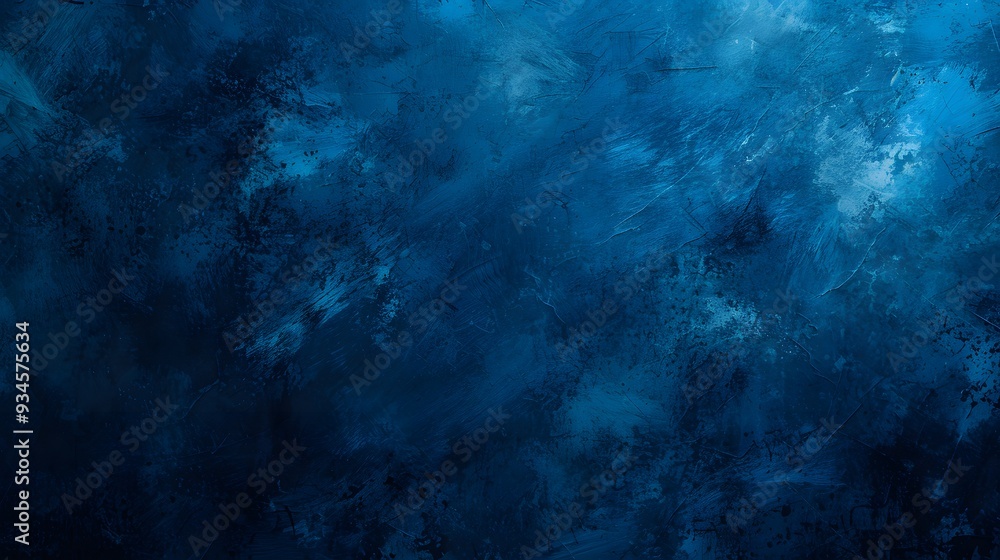 Dark blue background with streaks of black adding depth and texture AI generated illustration Dark blue background with streaks of black adding depth and texture AI generated illustration