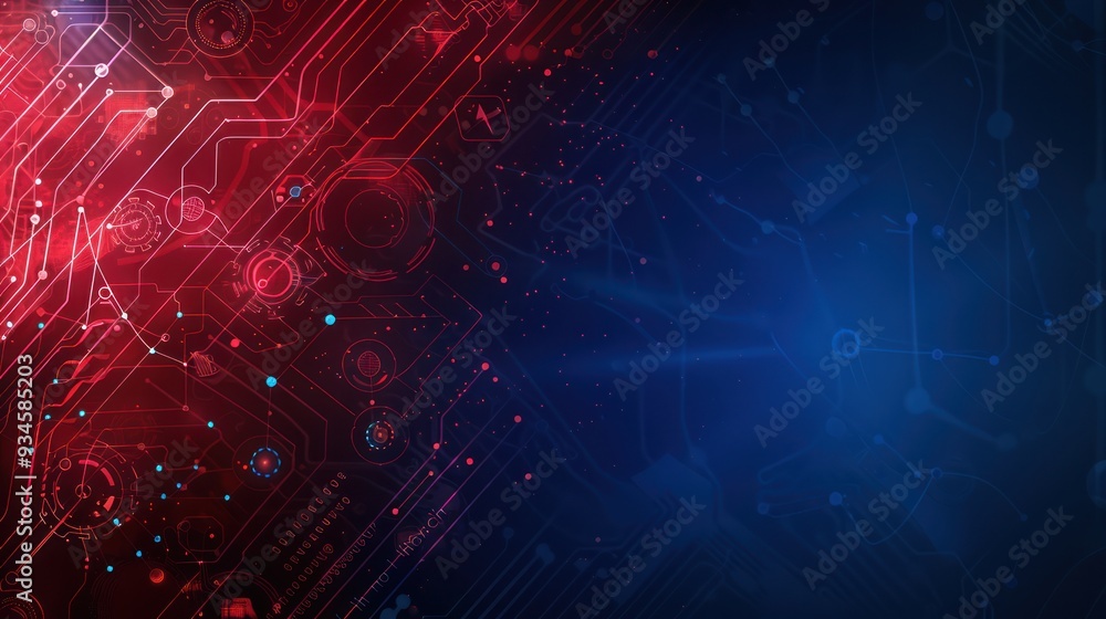 Fototapeta premium Abstract Circuitry Background