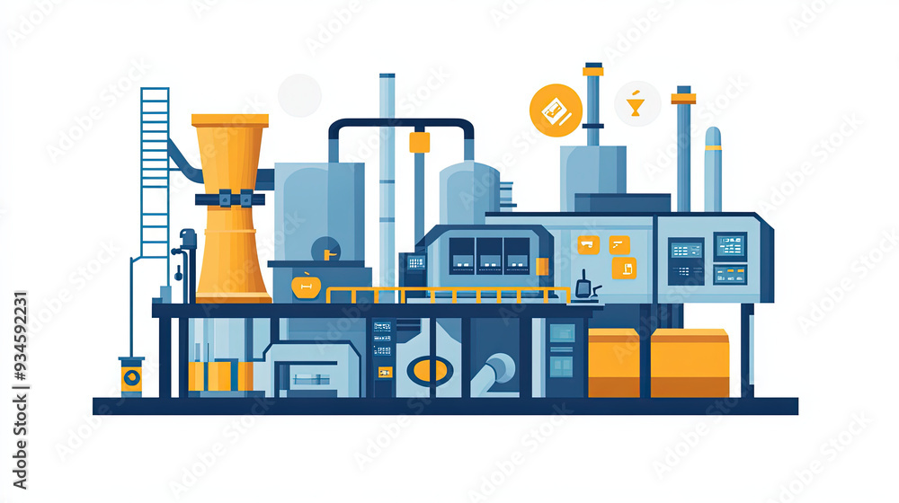 Obraz premium graphic resource for industrial