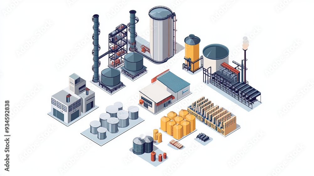 Obraz premium graphic resource for industrial