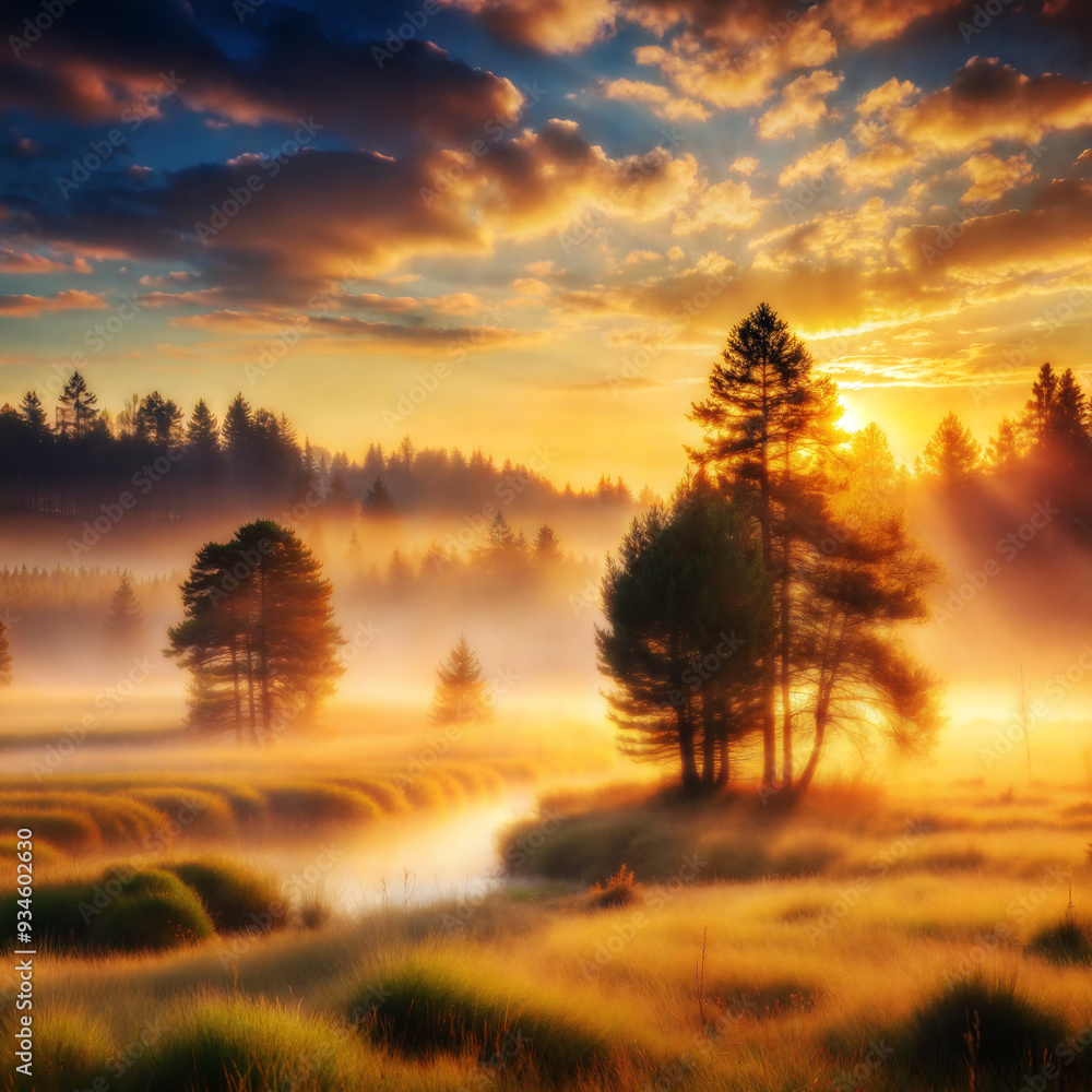 Fototapeta premium soft morning light