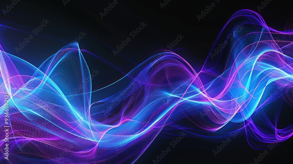 Abstract Neon Waves Abstract Neon Waves