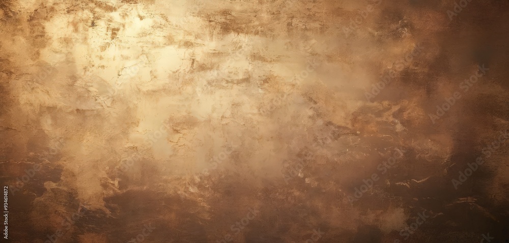 Obraz premium brown wall with light background