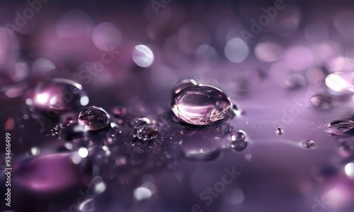 purple water drops wallpaper