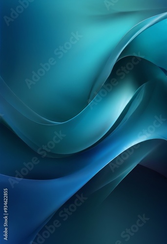 abstract blue background with smooth lines