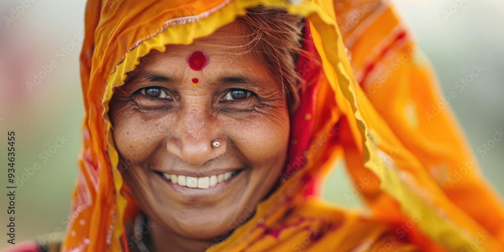 A woman’s bright smile representing strength and triumph over difficulties with elegance. A woman’s bright smile representing strength and triumph over difficulties with elegance.
