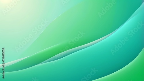 abstract gradient green background