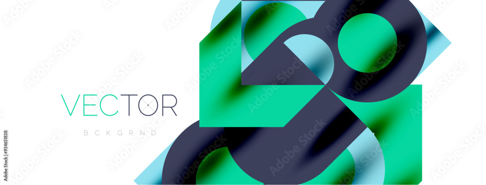Metal color circles with shadows and other geometric elements composition for wallpaper, banner, background or landing Metal color circles with shadows and other geometric elements composition for wallpaper, banner, background or landing
