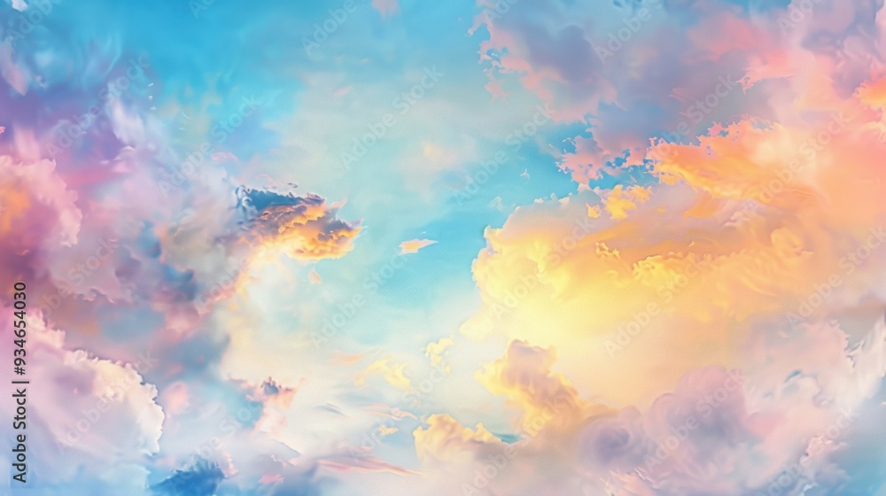 Dreamy Sunset Clouds Dreamy Sunset Clouds