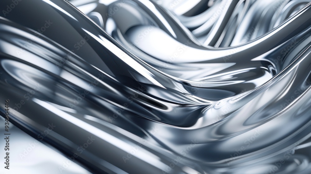 Abstract Metallic Waves Abstract Metallic Waves