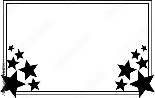 Modern Frame Black and White