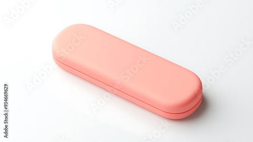 Elegant eyeglass case mockup against a soft pastel backdrop. Perfect for presenting your eyewear accessories