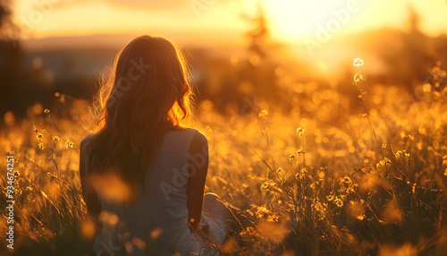 couple in the field