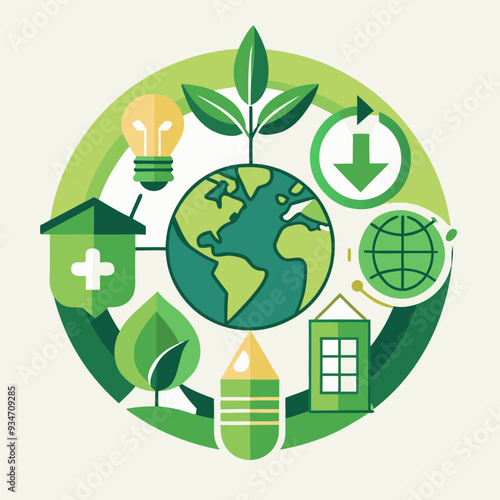 Eco-Friendly and Sustainability Icons