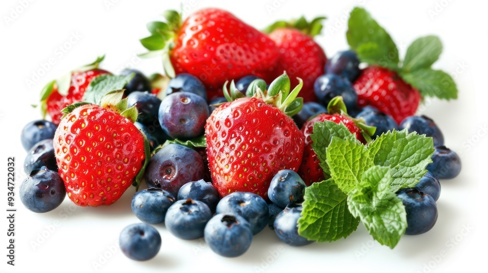 Fresh Berries with Mint Fresh Berries with Mint