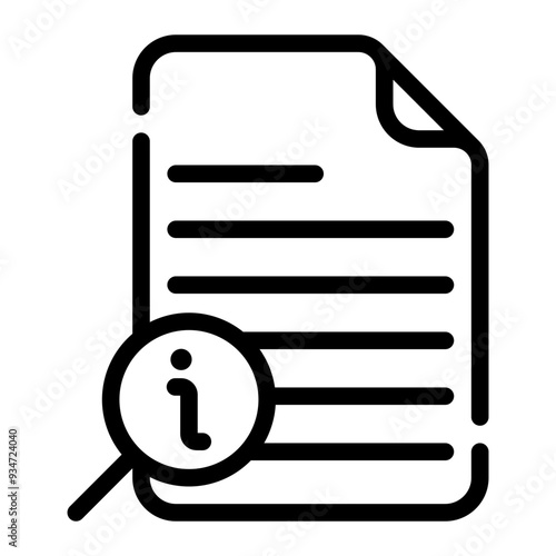 details line icon