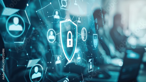Cyber Security and Data Protection Concept