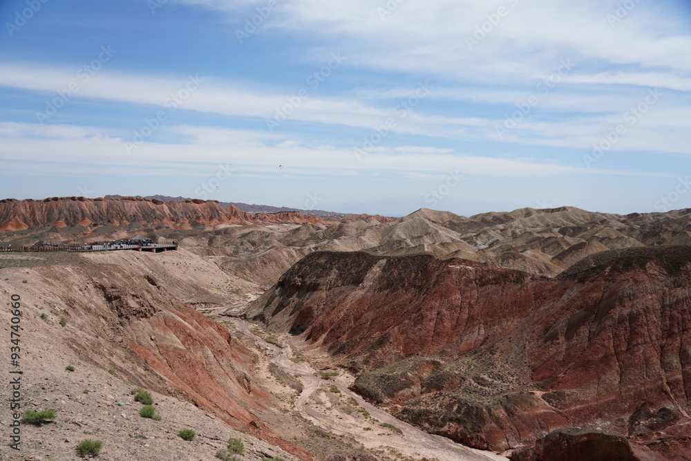 Fototapeta premium Zhangye Danxia Geopark