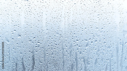 Water Droplets On Window Glass Texture