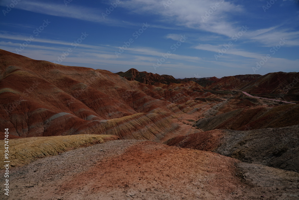 Fototapeta premium Zhangye Danxia Geopark