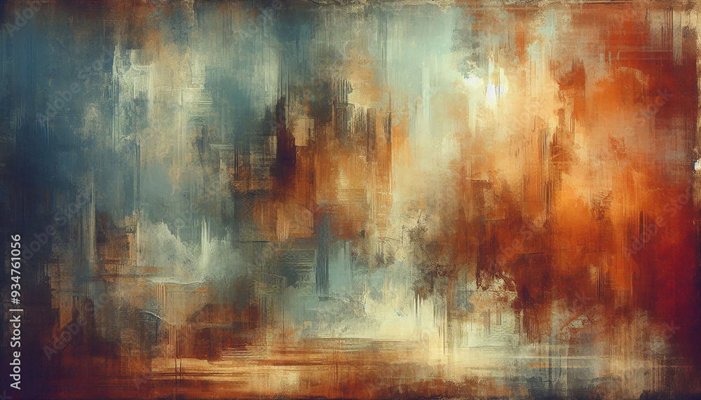 Colorful Abstract Texture on Canvas Oil Painting Colorful Abstract Texture on Canvas Oil Painting