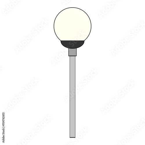old street lamp