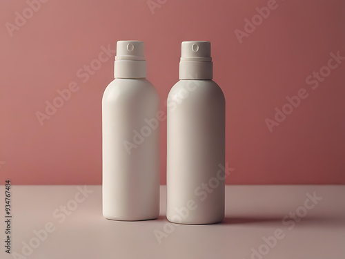 white plastic bottle