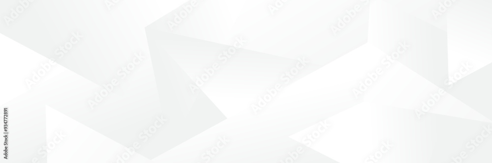 Abstract white Geometric banner design background. Abstract white Geometric banner design background.