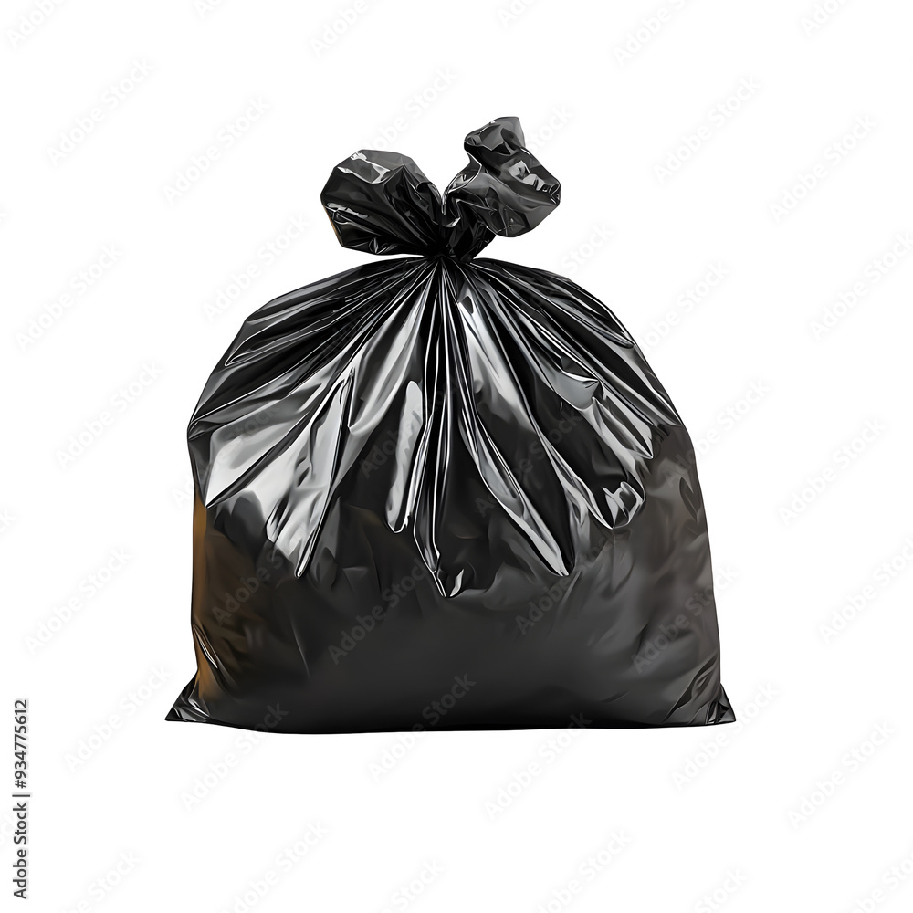 Trash Bag Box Isolated on White Studio Background Trash Bag Box Isolated on White Studio Background