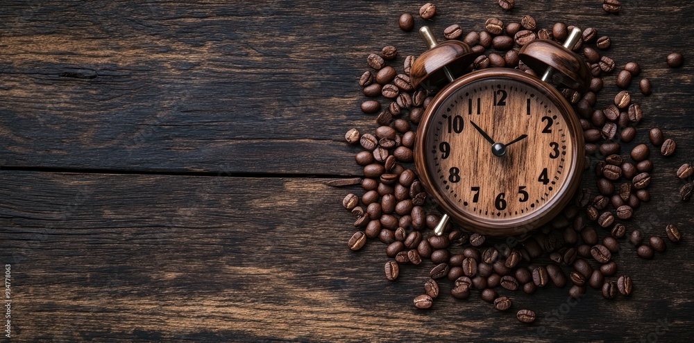Coffee Time with an Alarm Clock Coffee Time with an Alarm Clock