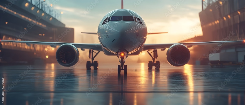 Detailed view of aircraft fuselage and wings showcasing the use of lightweight and durable composite resins in aerospace engineering Detailed view of aircraft fuselage and wings showcasing the use of lightweight and durable composite resins in aerospace engineering