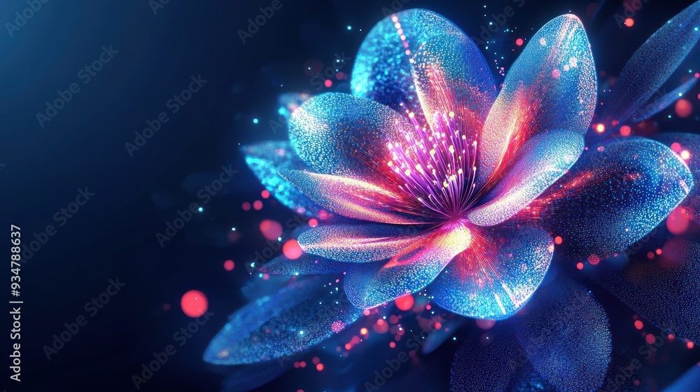 Glowing Flower Glowing Flower