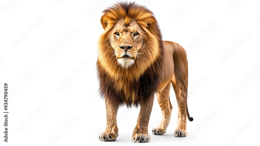 Majestic Lion Portrait Majestic Lion Portrait