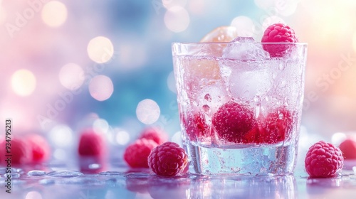 Refreshing Raspberry Drink