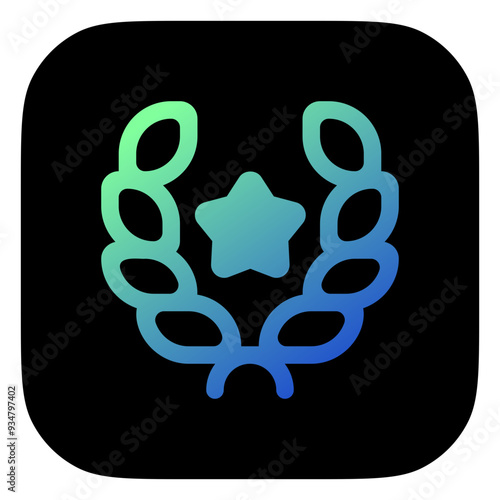 Editable award, laurel, achievement, nomination vector icon. Movie, cinema, entertainment. Part of a big icon set family. Perfect for web and app interfaces, presentations, infographics, etc