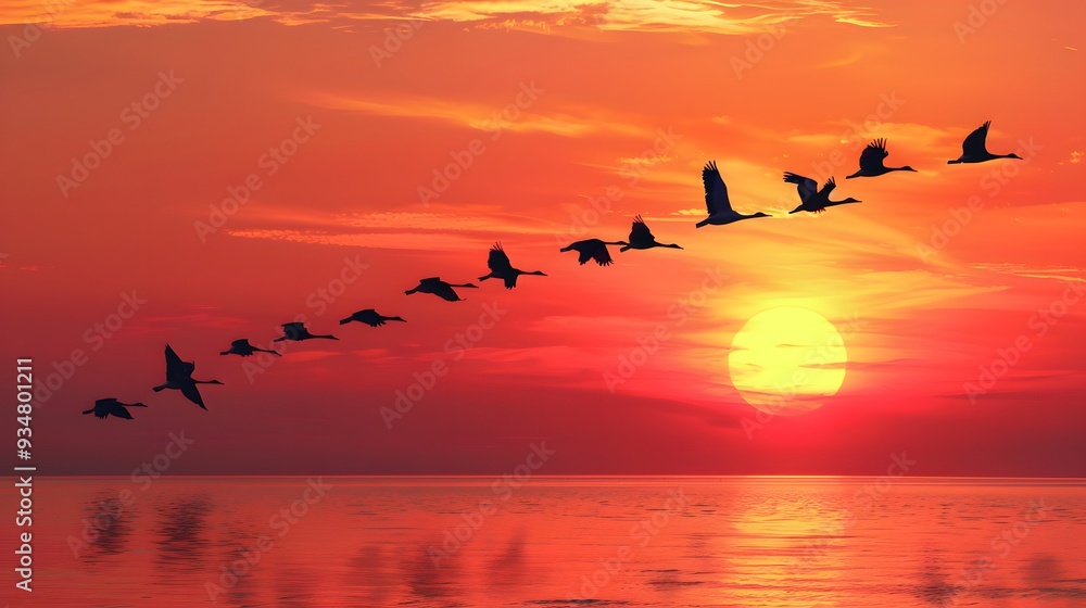 custom made wallpaper toronto digitalBird flying to freedom. 