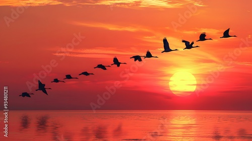 Wallpaper Mural Bird flying to freedom.  Torontodigital.ca