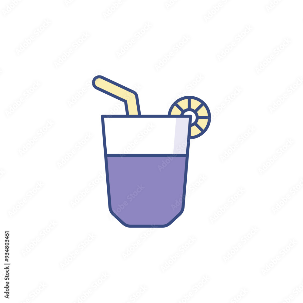 Citrus Juice icon design with white background stock illustration Citrus Juice icon design with white background stock illustration