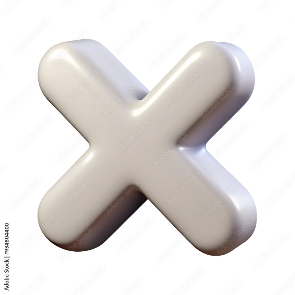 cross mark 3d cartoon style illustration
cross mark 3d cartoon style illustration