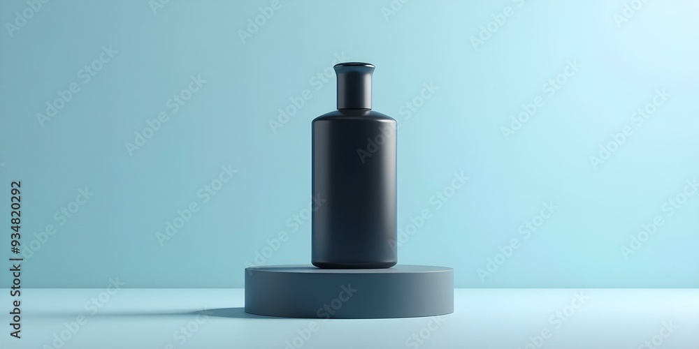 black bottle of perfume black bottle of perfume