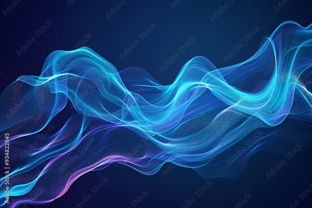Abstract blue and purple waves on dark background for modern design projects and concepts, Smooth smoke particle wave, big data techno , blue abstract background subtle smoke curves texture
Abstract blue and purple waves on dark background for modern design projects and concepts, Smooth smoke particle wave, big data techno , blue abstract background subtle smoke curves texture
