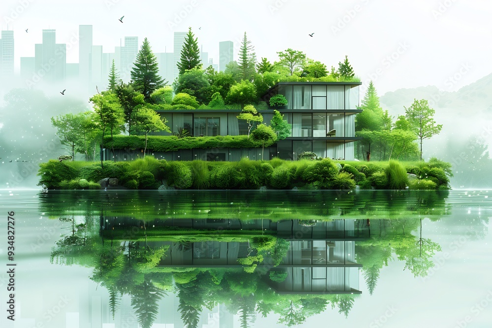 vector-art-depicting-the-benefits-of-green-technology-in-sustainable