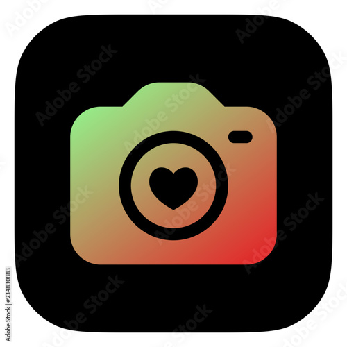 Editable wedding photography vector icon. Wedding, valentine, love, celebration. Part of a big icon set family. Perfect for web and app interfaces, presentations, infographics, etc
