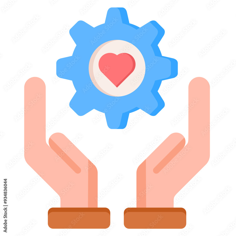 Obraz premium Dedication Icon