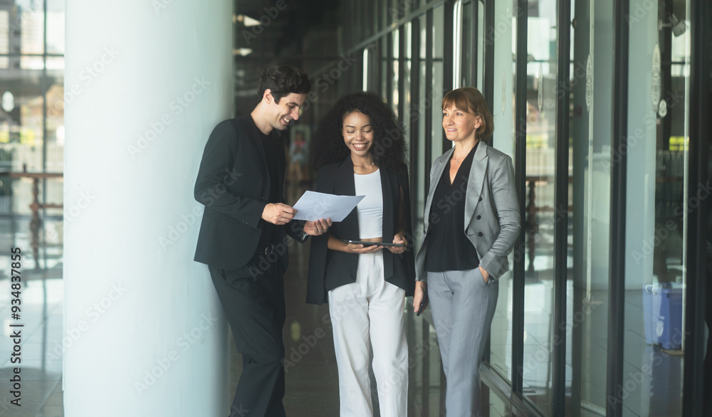 group of business people in corporate group of business people in corporate