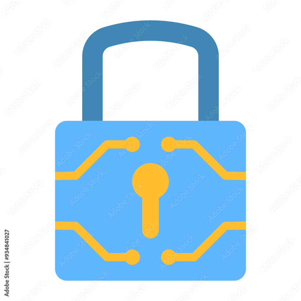 Obraz premium Cybersecurity Icon